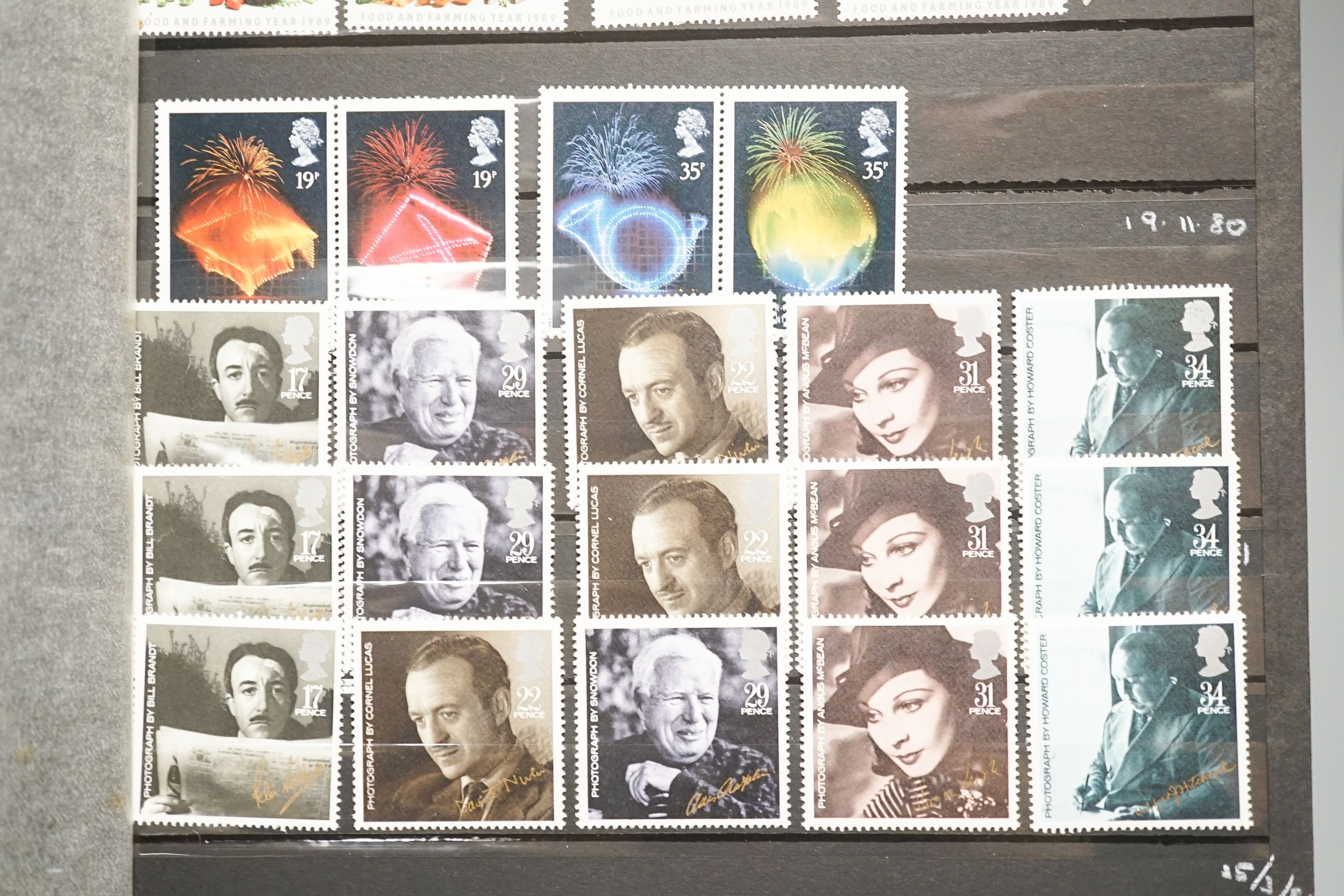 A large collection of world stamps in albums with Great Britain 1840 1d black (2) 2d blue (faults) presentation packs, FD covers, New Zealand, France (six boxes) In the front 'post' office